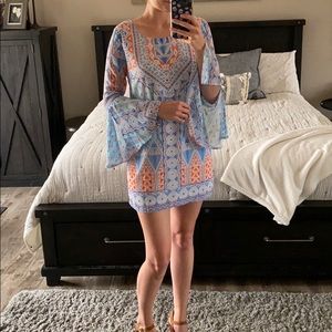 Bell Sleeve Dress